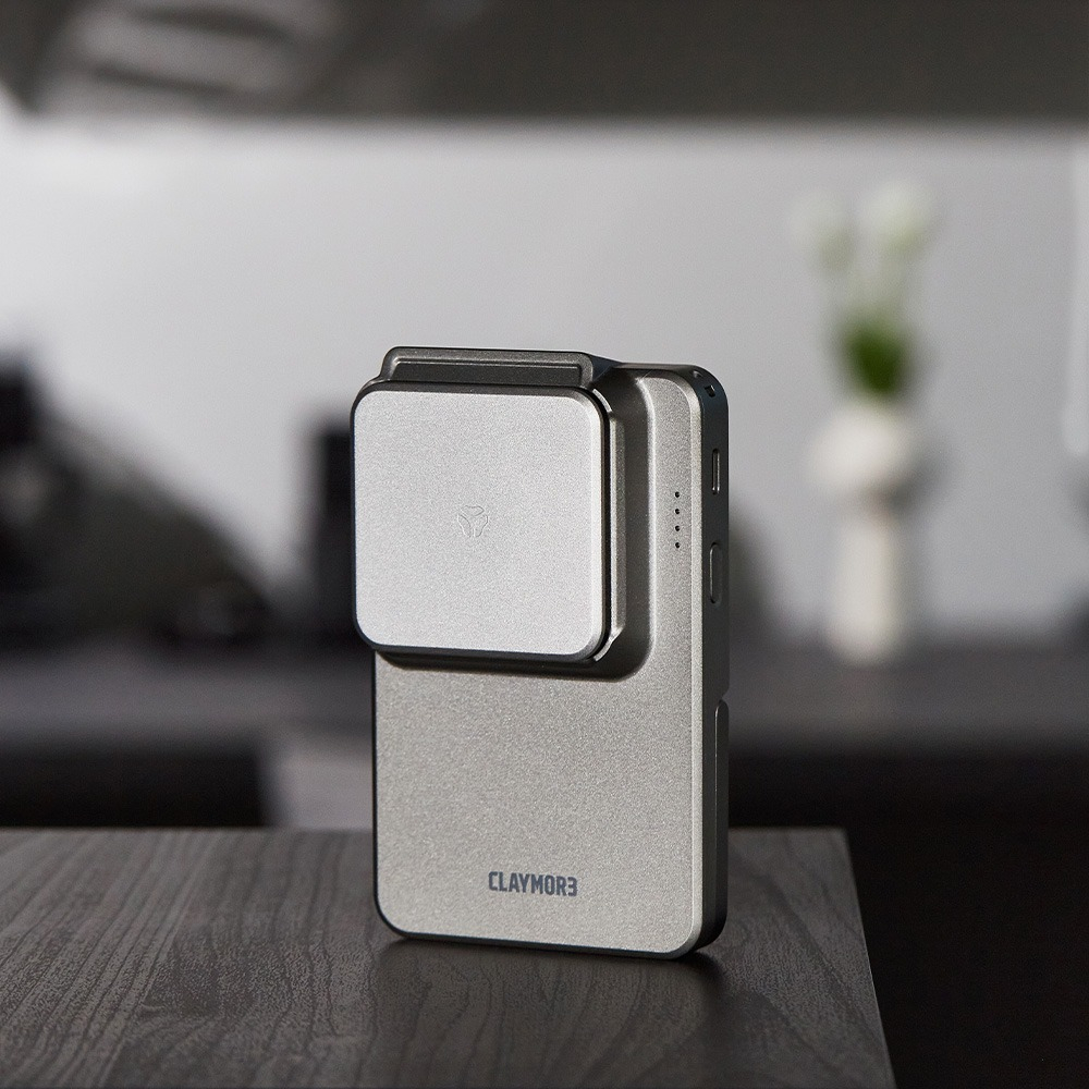 CLAYMORE CLIP S隨身風扇-鈦灰